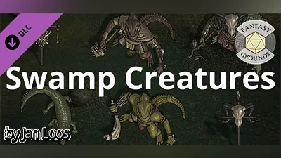 Fantasy Grounds - Jans Token Pack 25 - Swamp Creatures Bundle