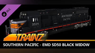 Trainz Plus DLC - Southern Pacific - EMD SD50 Black Widow Bundle