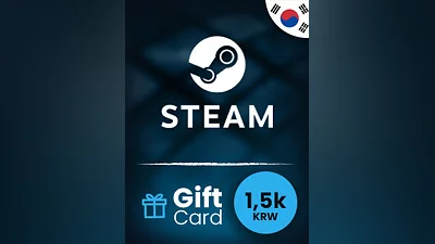 Steam Gift Card 1500 KRW South Korea Steam CD Key (South Korea)