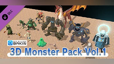 RPG Developer Bakin 3D Monster Pack Vol.1
