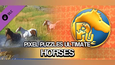Jigsaw Puzzle Pack - Pixel Puzzles Ultimate: Horses Bundle