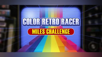 FIRST STEAM GAME VHS - COLOR RETRO RACER : MILES CHALLENGE Bundle