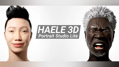 HAELE 3D - Portrait Studio Lite - Drawing References Demo Bundle