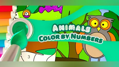 Color by Numbers - Animals Bundle