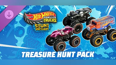 Hot Wheels Monster Trucks: Stunt Mayhem  - Treasure Hunt Pack Bundle