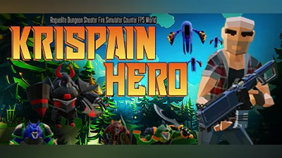 Krispain Hero:Roguelite Dungeon Shooter Fire Simulator Counter FPS World Bundle