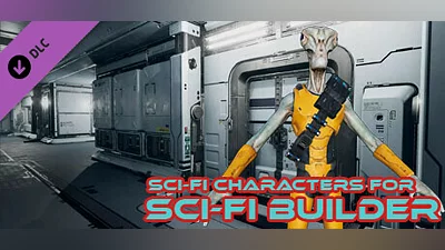 Sci-Fi characters for Sci-fi builder Bundle