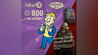 Fallout 76: Burning Springs Starter Bundle