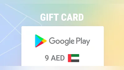 Google Play Gift Card 9 AED [United Arab Emirates] [Standard]