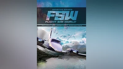 Flight Sim World + Epic Approaches Mission Pack Steam Key GLOBAL