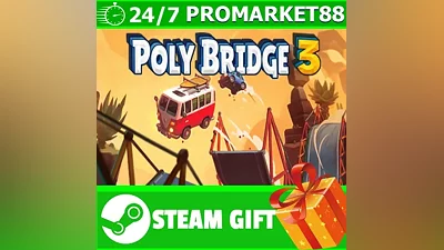 ALL COUNTRIES Poly Bridge 3 STEAM GIFT
