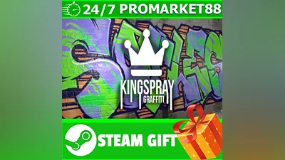 ALL COUNTRIES Kingspray Graffiti VR STEAM GIFT