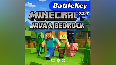 MINECRAFT: JAVA & BEDROCK FOR PC KEY ALL COUNTRIES
