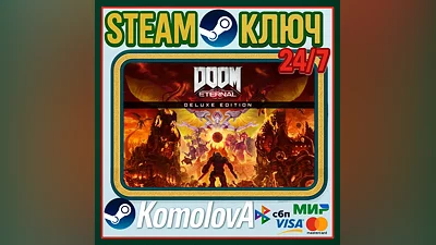 DOOM Eternal +Deluxe RU + CIS STEAM KEY