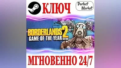 Borderlands 2 Game of the Year (+12 DLC) GOTY STEAM KEY