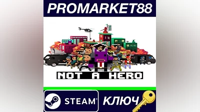 Not a Hero Steam Key GLOBAL