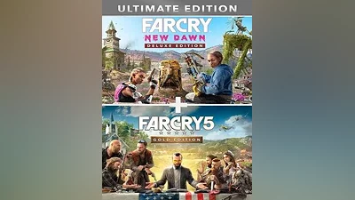 Far Cry 5 Gold Edition + Far Cry New Dawn Deluxe Edition Argentina XBOX One/Series X|S CD Key (Argentina)