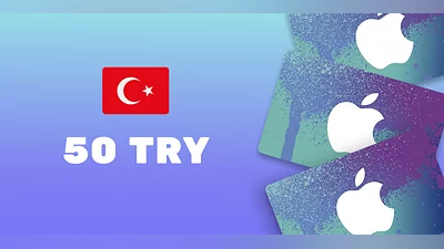 Apple iTunes Gift Card 50 TRY [Global (without ASIA+MIDDLE EAST+CIS)] [Standard]