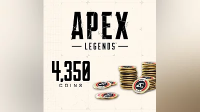 Apex Legends  – 4,000 (+350 Bonus) Apex Coins