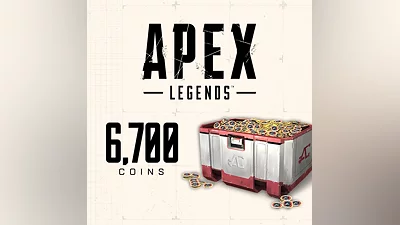 Apex Legends  – 6,000 (+700 Bonus) Apex Coins
