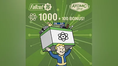 Fallout 76: 1000 (+100 Bonus) Atoms