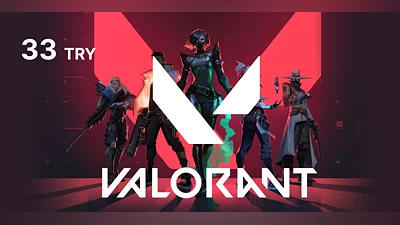 VALORANT Gift Card 33 TRY [Turkey] [Standard]