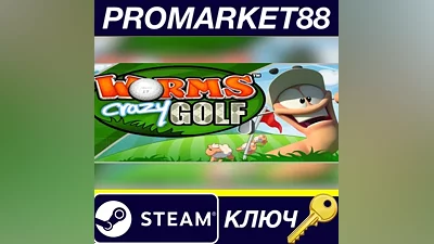 Worms Crazy Golf PC Steam Key GLOBAL