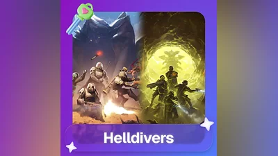 Helldivers 1 and 2 parts (steam key, CIS, except RF and RB)
