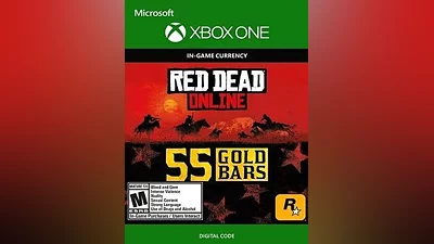 Red Dead Redemption 2 Online 55 Gold Bars Europe XBOX Live CD Key (XBOX Europe)