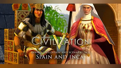Civilization V  Civ and Scenario Double Pack Spain and Inca (PC) [Spain] [Standard]