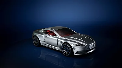 HOT WHEELS UNLEASHED  - HOT WHEELS  - Aston Martin DBS 2010