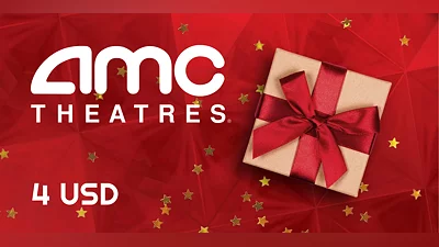 AMC Theaters Gift Card 4 USD [United States] [Standard]