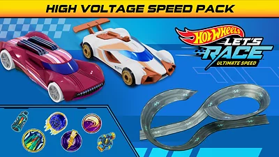 Hot Wheels Let's Race : Ultimate Speed - High Voltage Speed Pack