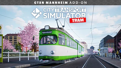 City Transport Simulator: Tram - Tram DLC - GT8N Mannheim