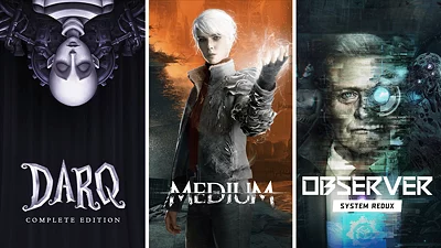 The Medium plus Observer System Redux plus DARQ Bundle (Xbox Series X) [Argentina] [Complete Edition]