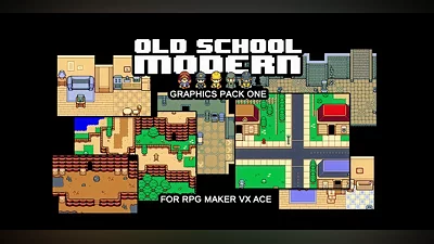 RPG Maker Old School Modern Resource Pack (PC) [Global] [Standard]