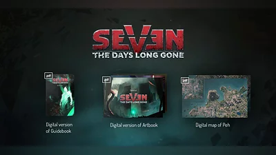 Seven The Days Long Gone Artbook Guidebook and Map (DLC) [Global] [Standard]